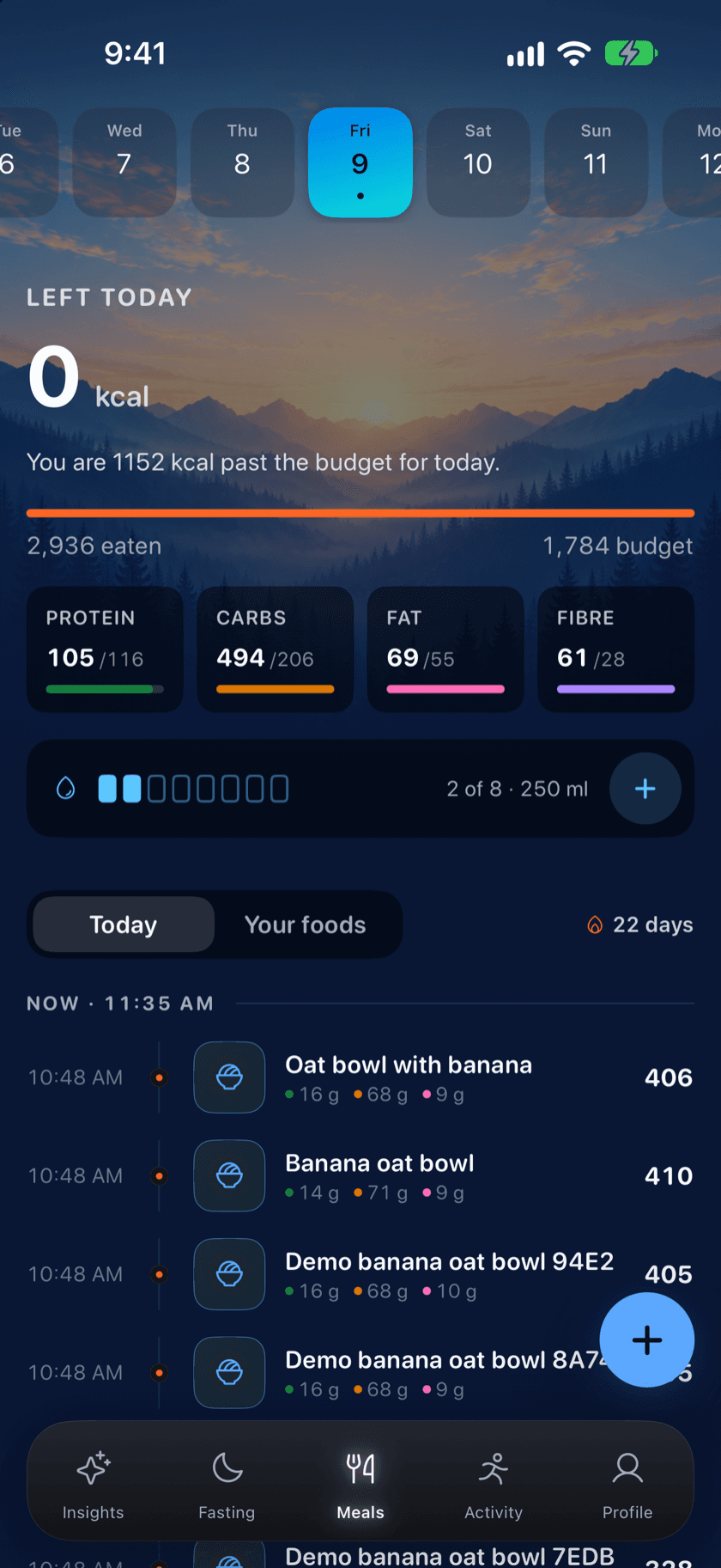 Zen Lean app screen 2